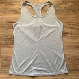 Gray Nike Dri-Fit Tank Top - Size Large